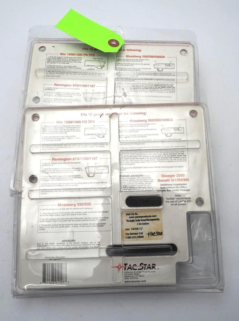 (2) Shotgun Side Saddle Shell Carriers - 5