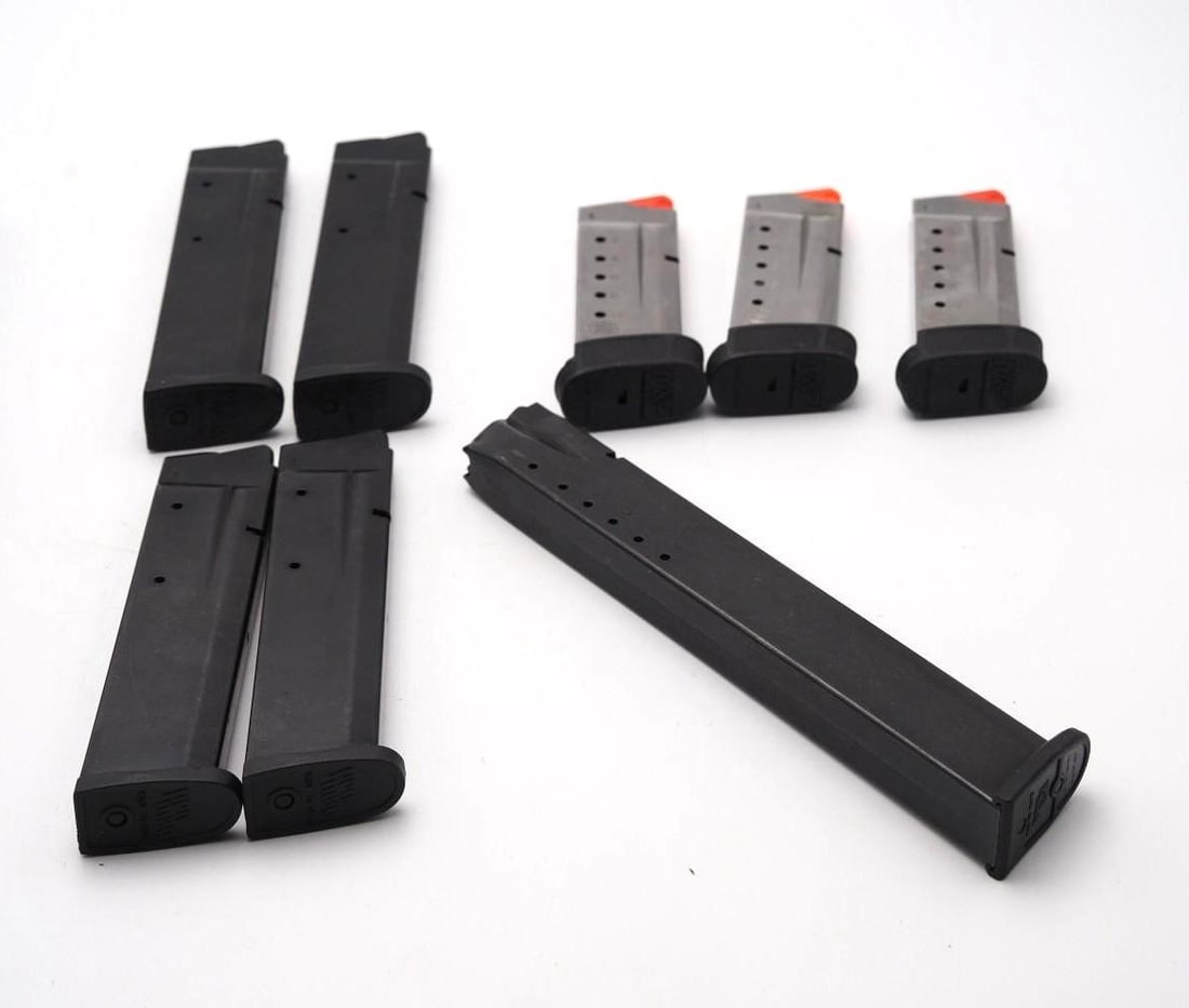 (12) Smith & Wesson & ProMag Pistol Magazines - 10