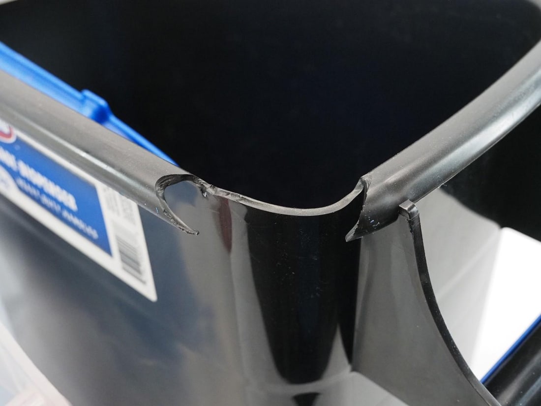 (2) Plastic Bins - 5