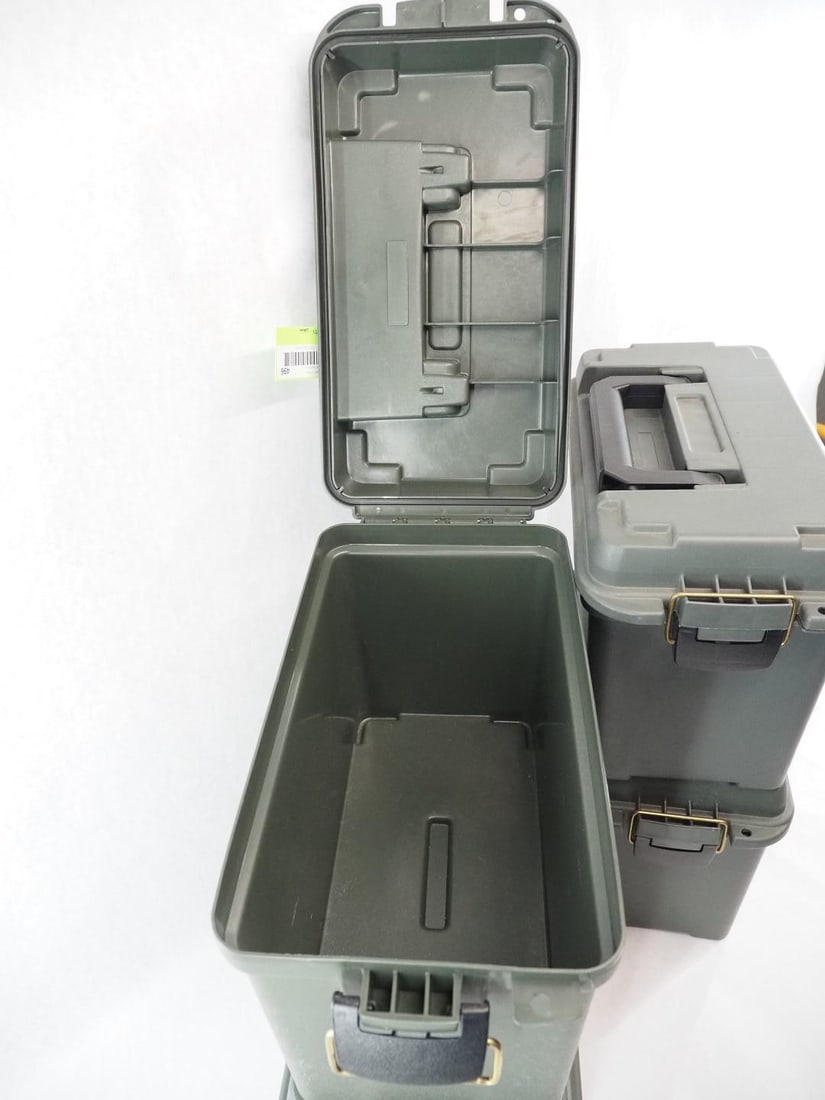 (4) Cabela's Poly Ammo Boxes - 3