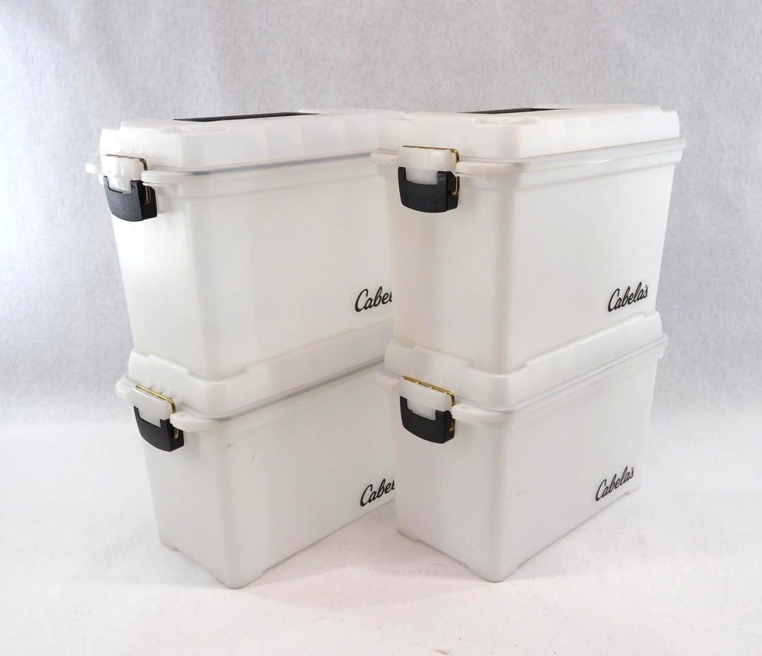 (4) Cabela's Poly Ammo Boxes (1 of 4)
