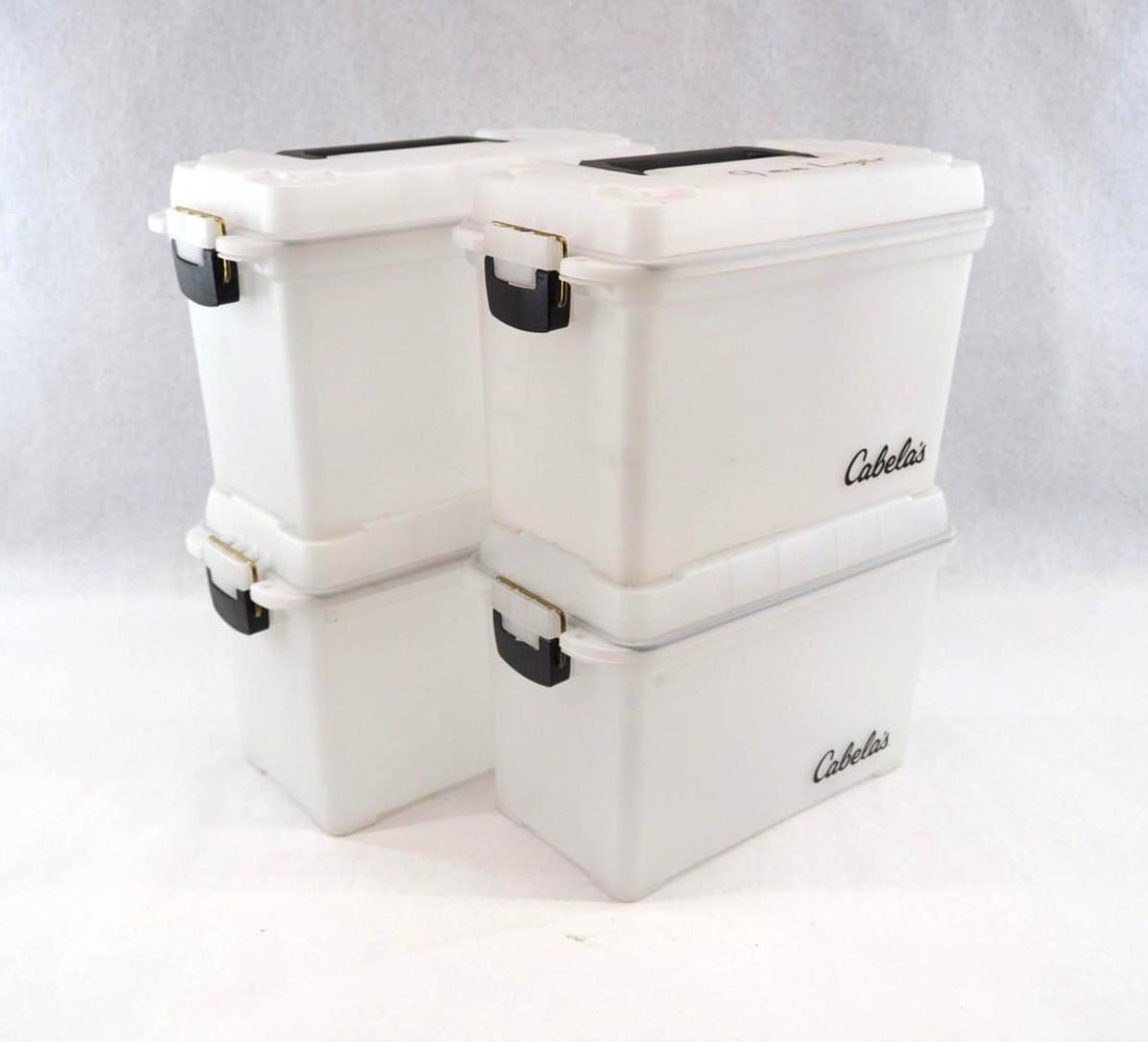 (4) Cabela's Poly Ammo Boxes (1 of 4)