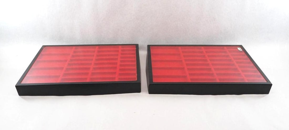 (2) Pocket Knife Display Boxes - 2
