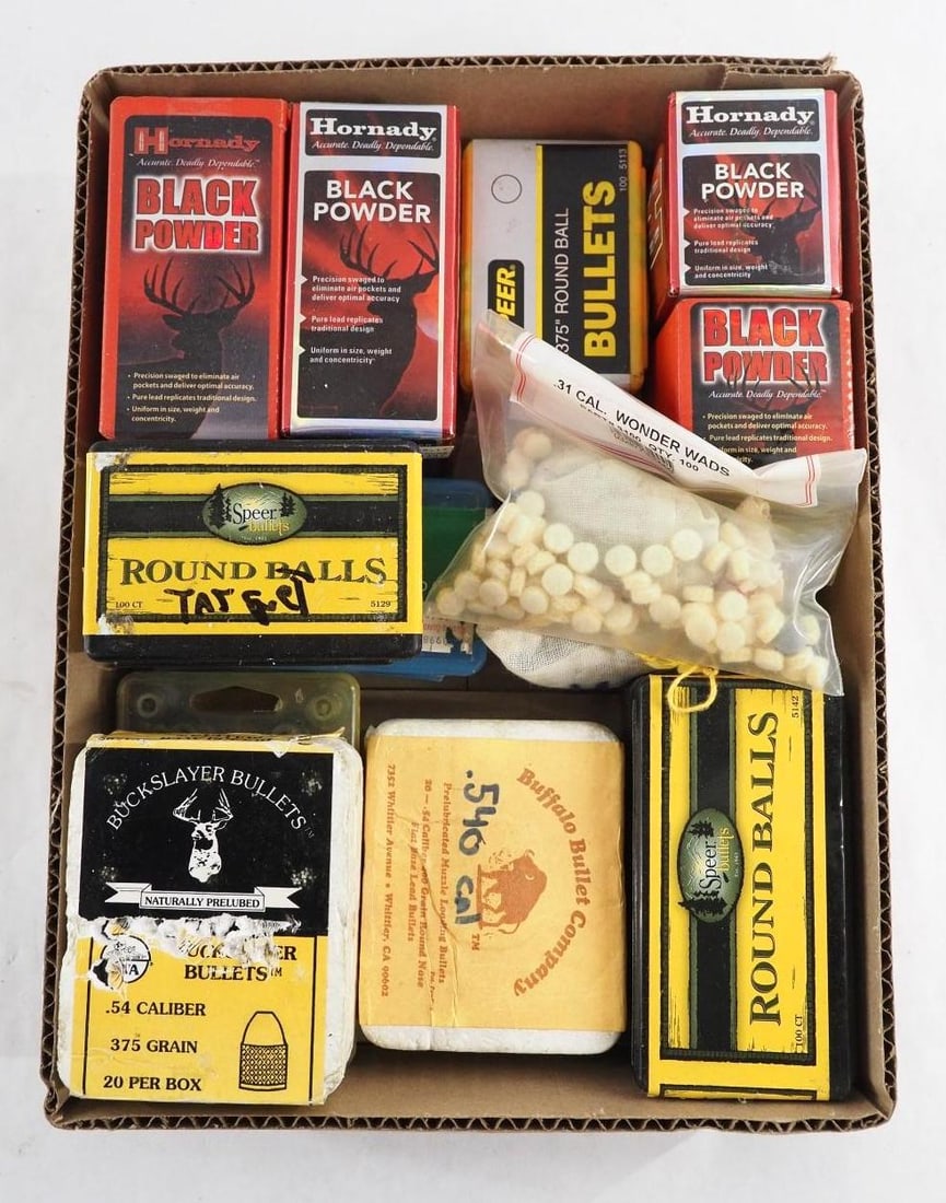 Lot of Lead Balls & Bullets for Muzzleloader - 3