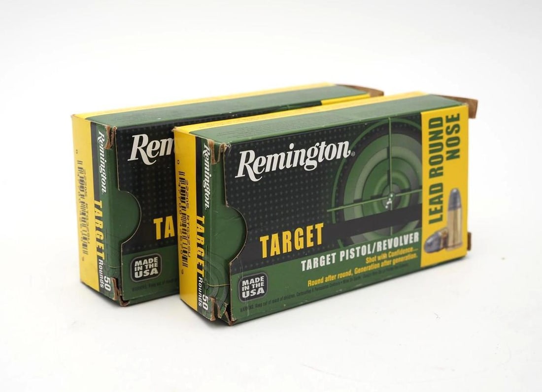 (2) Boxes of Remington .32 S&W Cartridges: (2) Boxes of Remington .32 S&W Cartridges