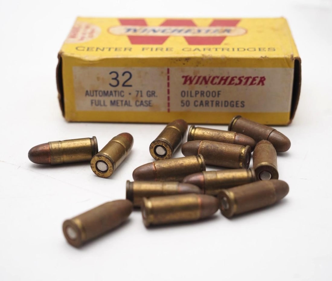 (63) .32 Auto Cartridges - 2