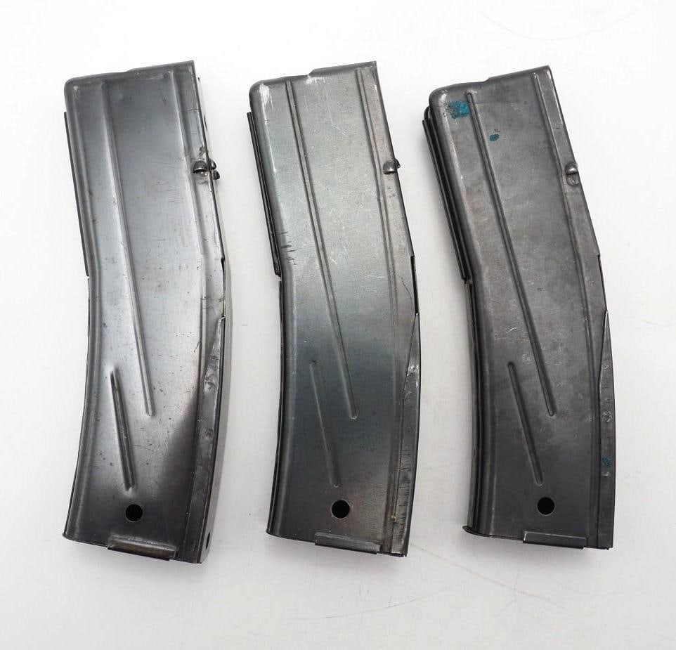 (3) M-1/M-2 Carbine Magazines: (3) M-1/M-2 Carbine Magazines