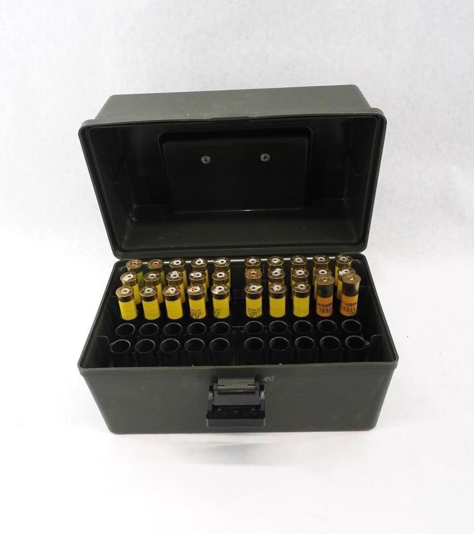 MTM 100 Round 20 Ga. Shotgun Shell Case: with (50) shells