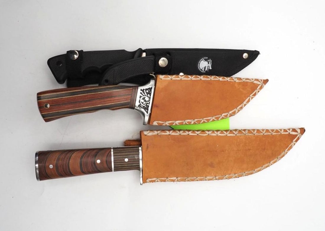 (4) Fixed Blade Knives - 8