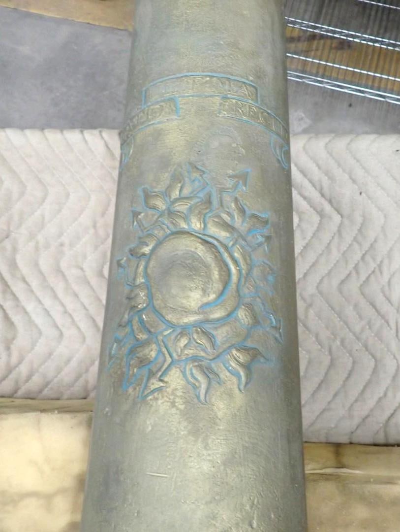 Large Scale French Cannon Plaster Replica - 5