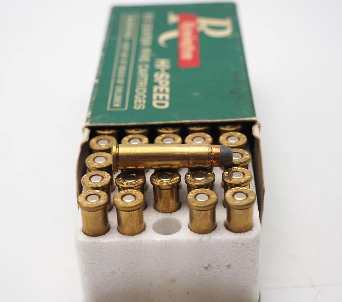 Vintage Box of Remington .32-20 Cartridges - 4