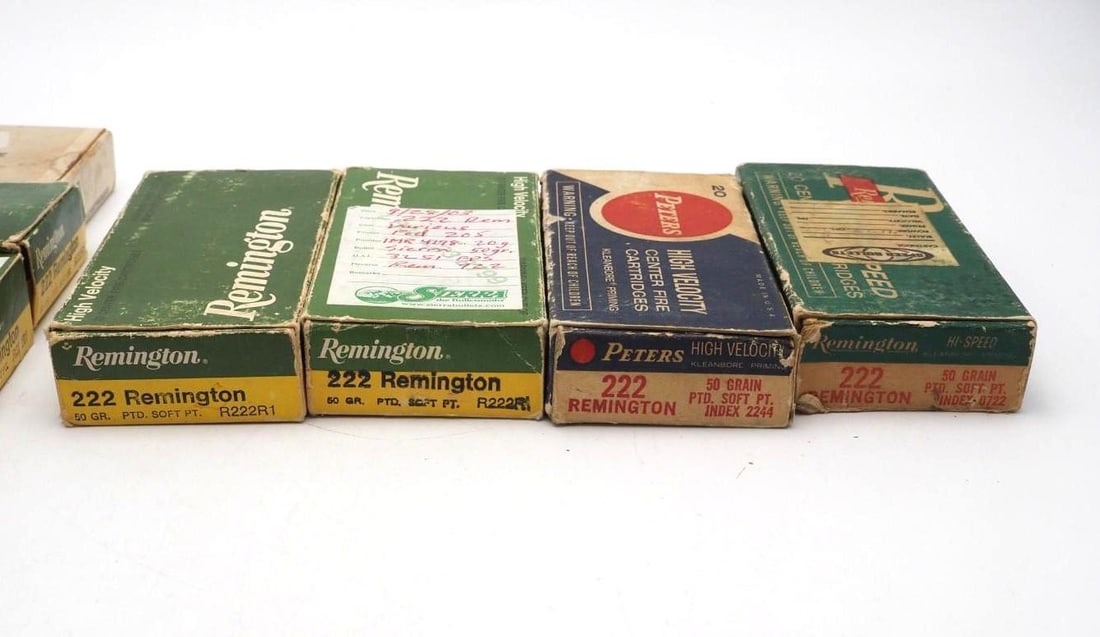(124) .222 Remington Cartridges - 3