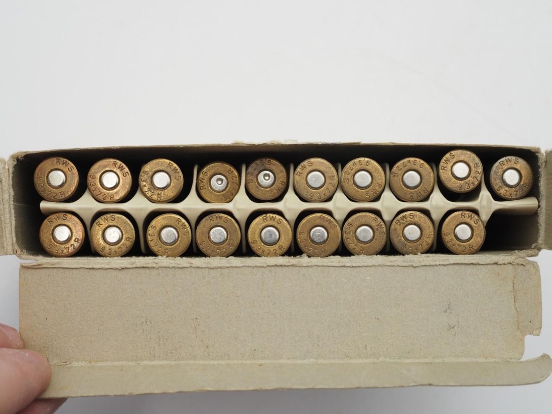 (23) Vintage RWS 9.3x72R Cartridges in Boxes - 3