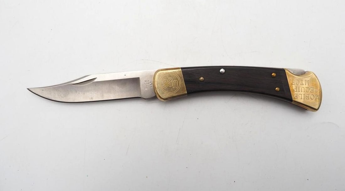 Buck 110 USS Award Folding Knife - 3