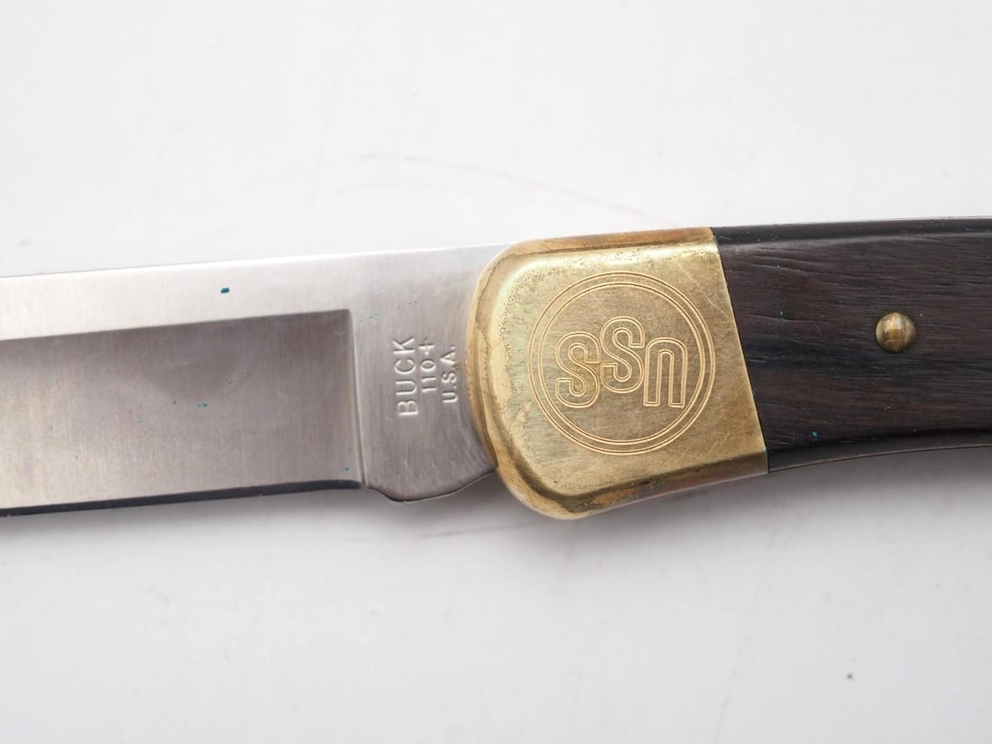 Buck 110 USS Award Folding Knife - 5