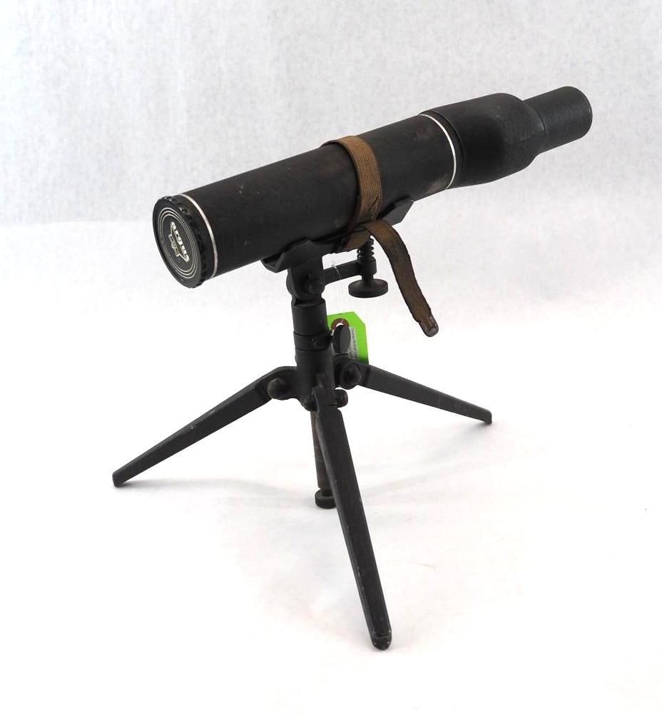 Vintage Argus Super Grade Spotting Scope W/ Tripod: Vintage Argus Super Grade Spotting Scope W/ Tripod