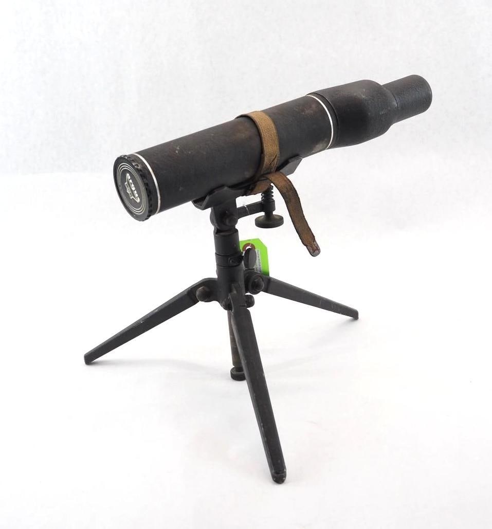 Vintage Argus Super Grade Spotting Scope W/ Tripod - 2