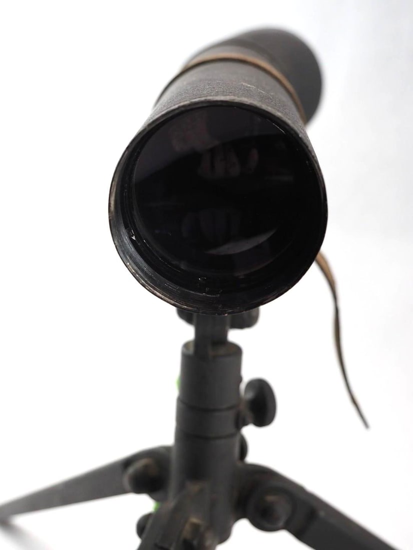 Vintage Argus Super Grade Spotting Scope W/ Tripod - 7