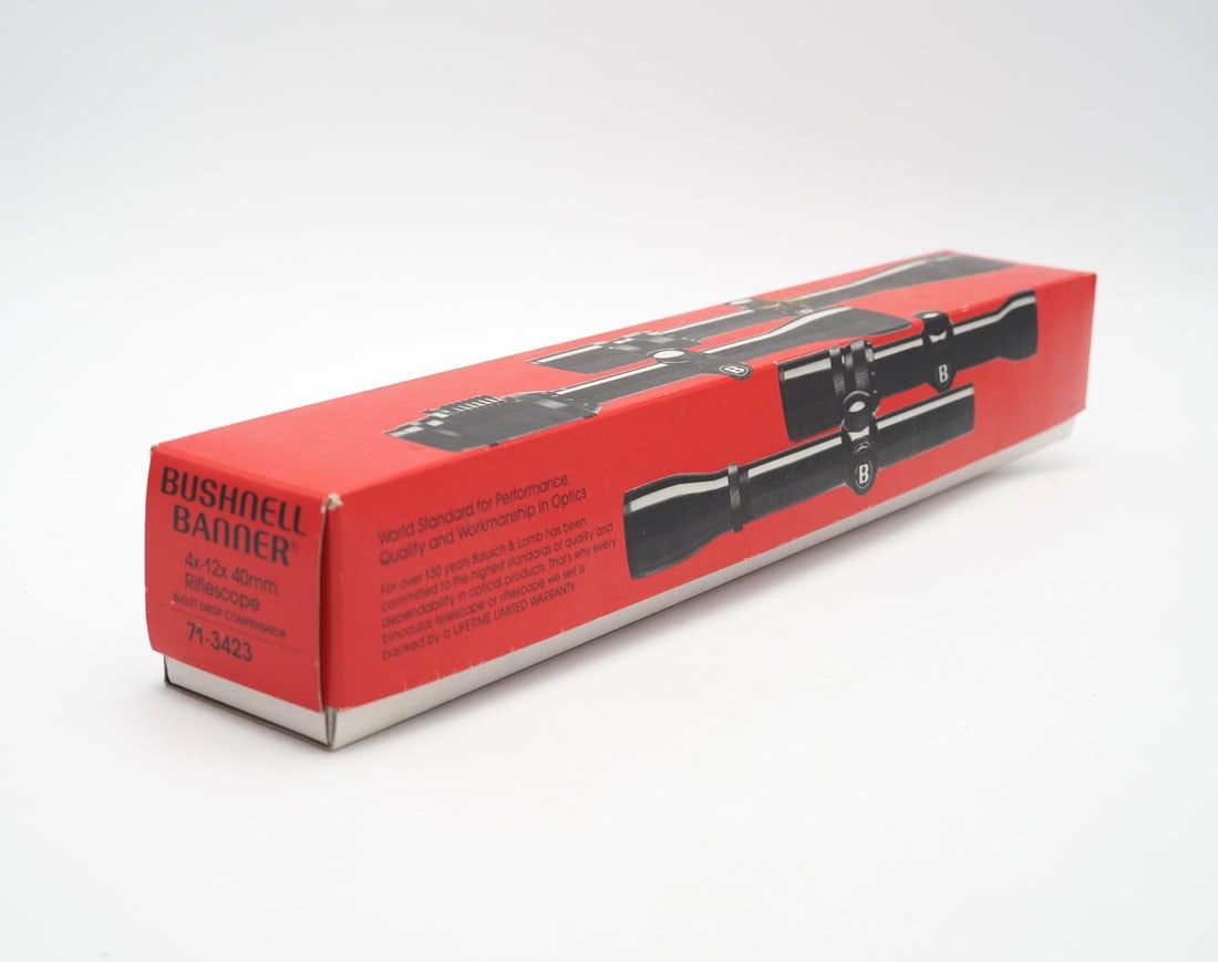 Bushnell 4-12x40 Rifle Scope - 8