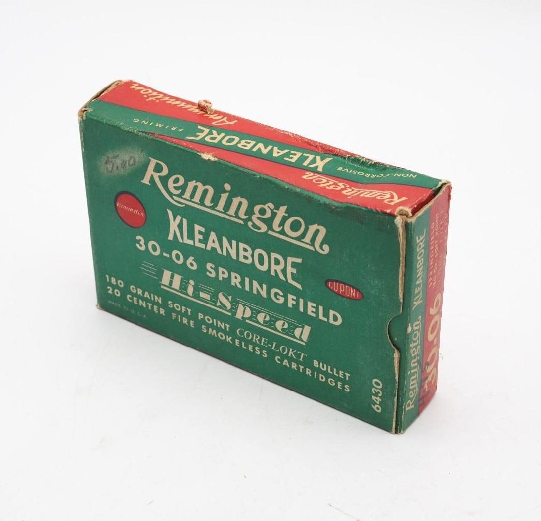 Vintage Box of Remington .30-06 Cartridges - 3