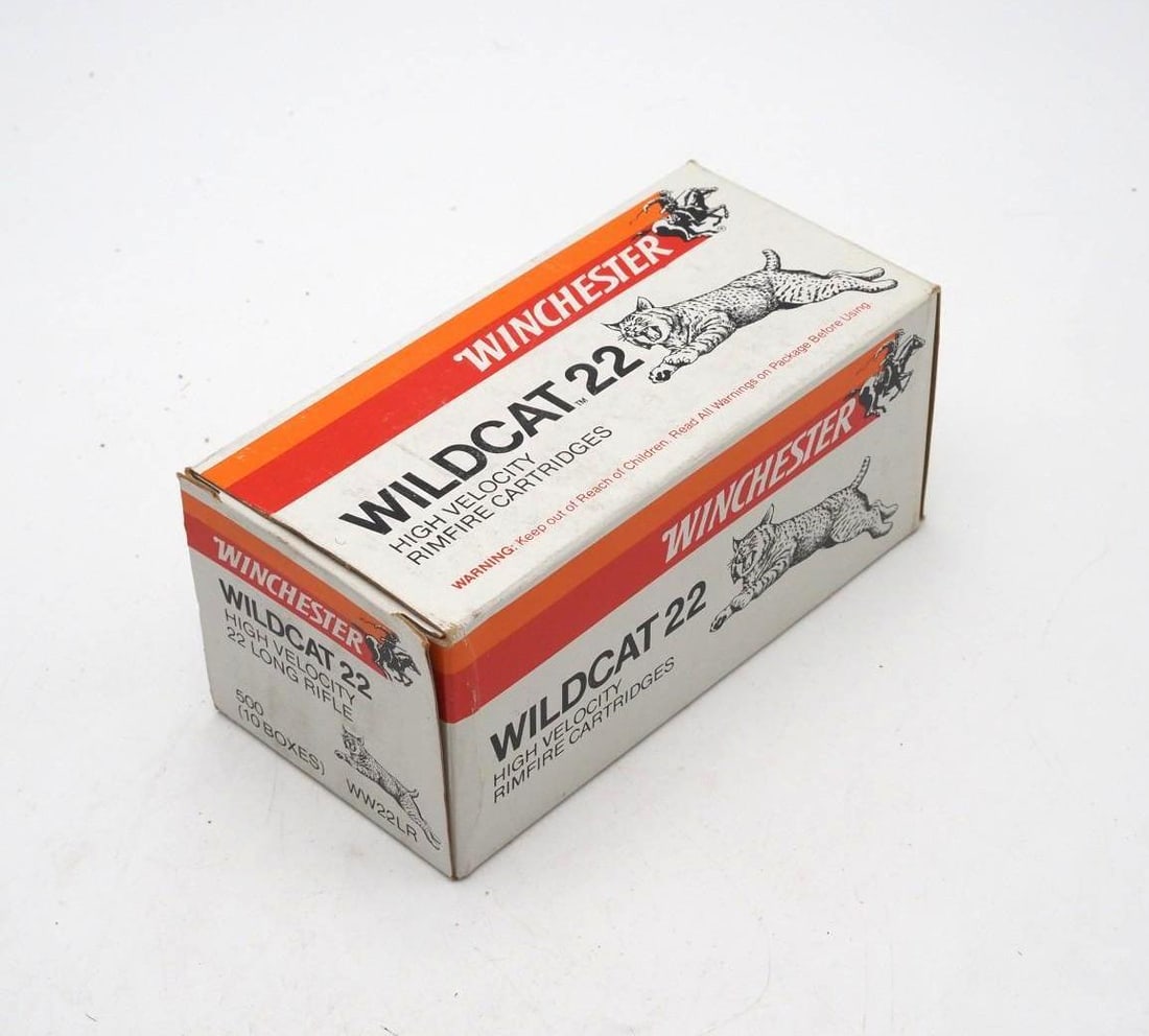 (500) Winchester Wildcat .22 LR Cartridges - 2