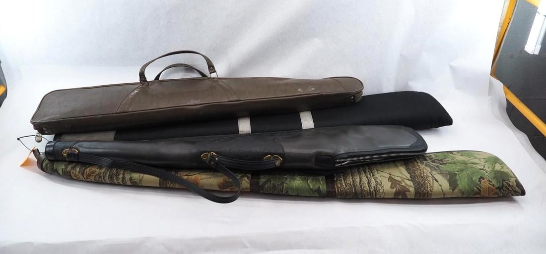Gun Cleaning Supplies, Tools & (4) Long Gun Cases - 9