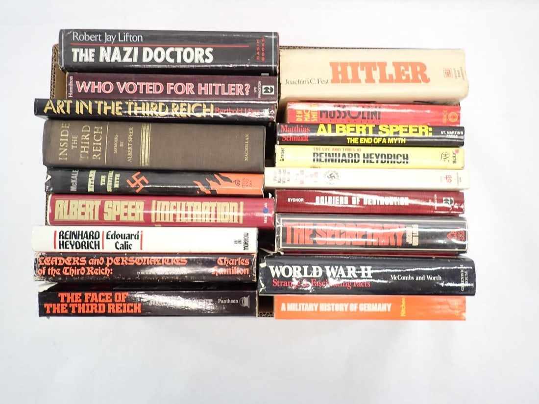 (18) Third Reich/WWII Historical Books: (18) Third Reich/WWII Historical Books