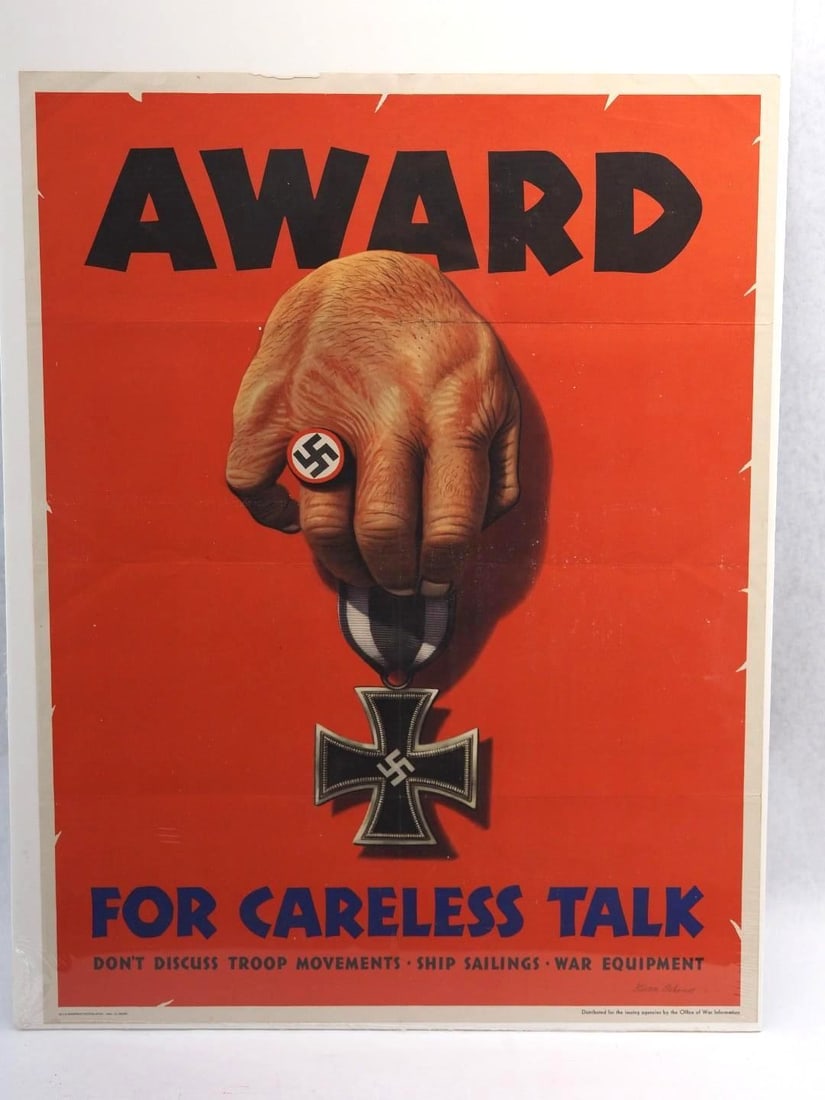 Vintage WWII Poster - 2