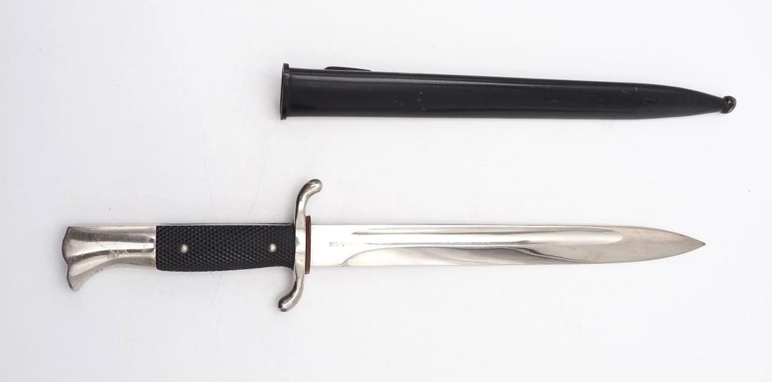 German Parade Dress Dagger: with scabbard, unmarked