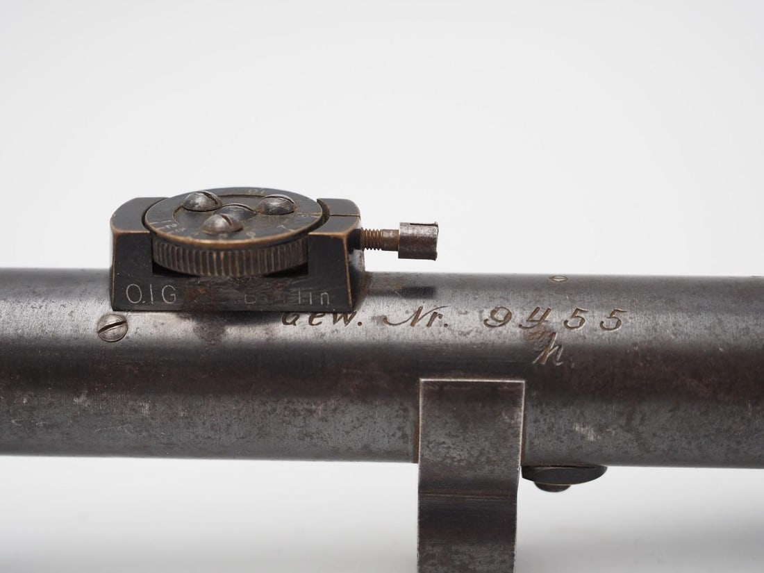 Vintage German Oigee Luxor 3X Sniper Scope - 4