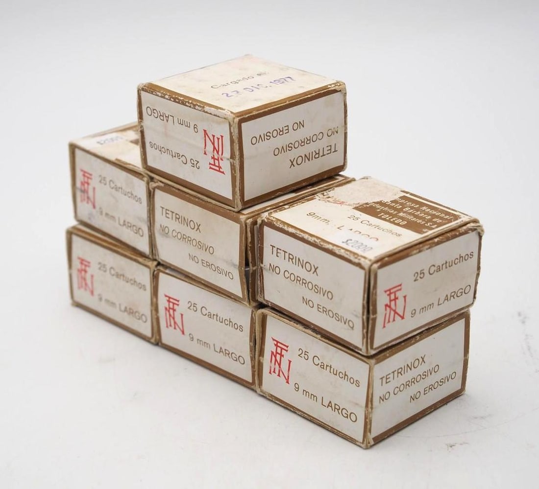 (7) Boxes of 9mm Largo Cartridges - 3