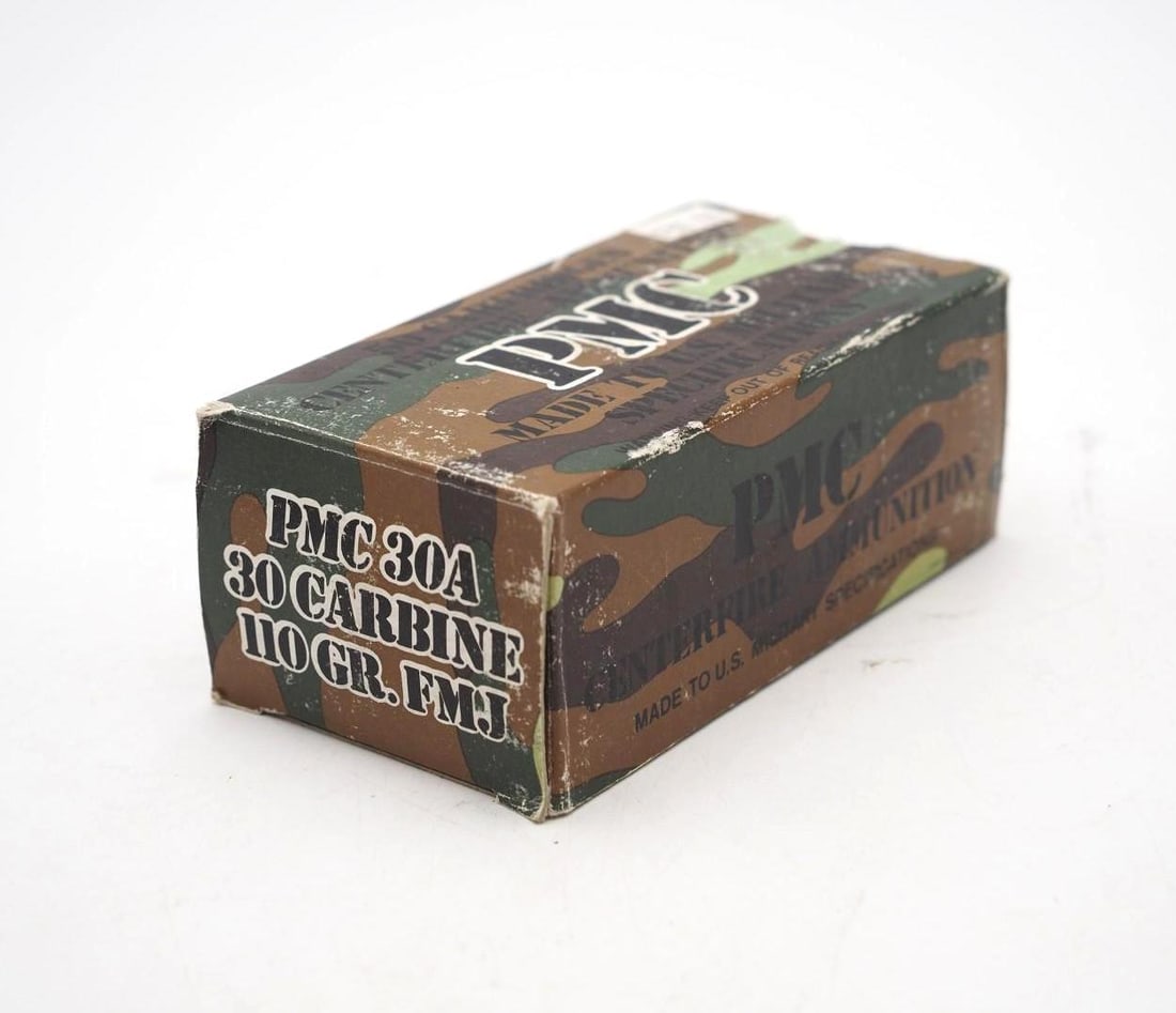 Box of PMC .30 Carbine Cartridges - 2