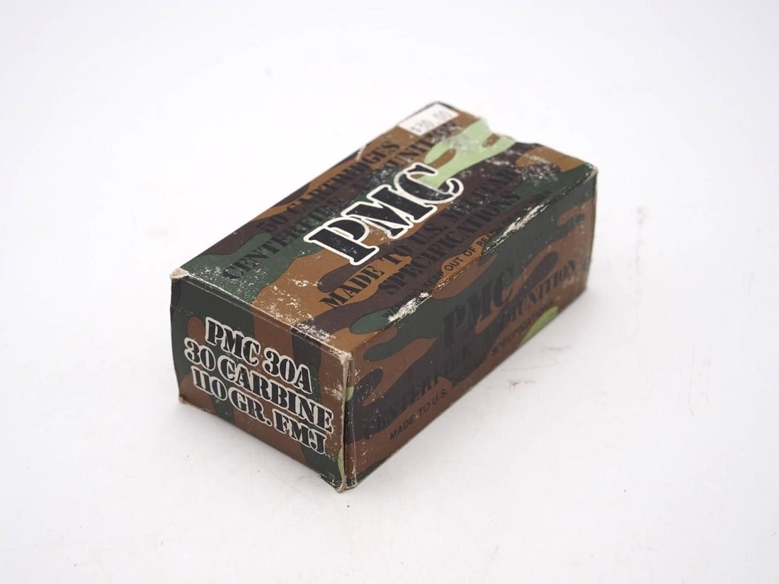 Box of PMC .30 Carbine Cartridges - 3