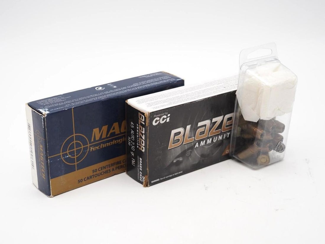 (110) .45 ACP Cartridges: (110) .45 ACP Cartridges