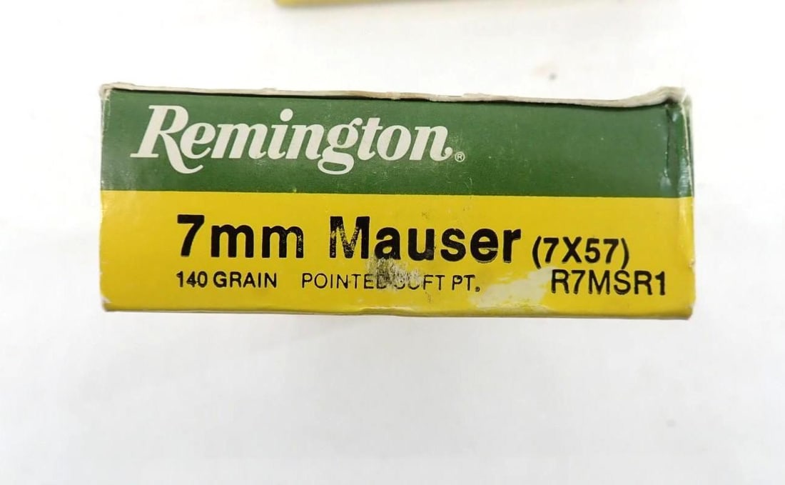(2) Boxes of Remington 7mm Mauser Cartridges - 3