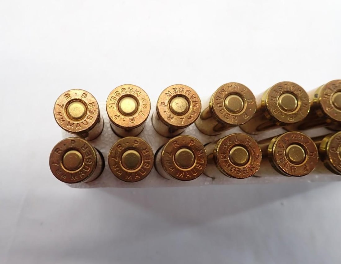 (2) Boxes of Remington 7mm Mauser Cartridges - 8