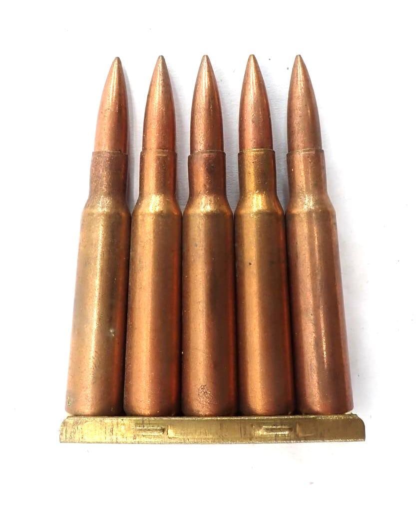 (150) Vintage FN 7mm Mauser Cartridges - 3