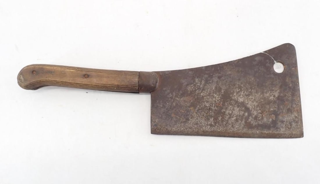 Vintage Samuel Lee 8" Cleaver: Vintage Samuel Lee 8" Cleaver