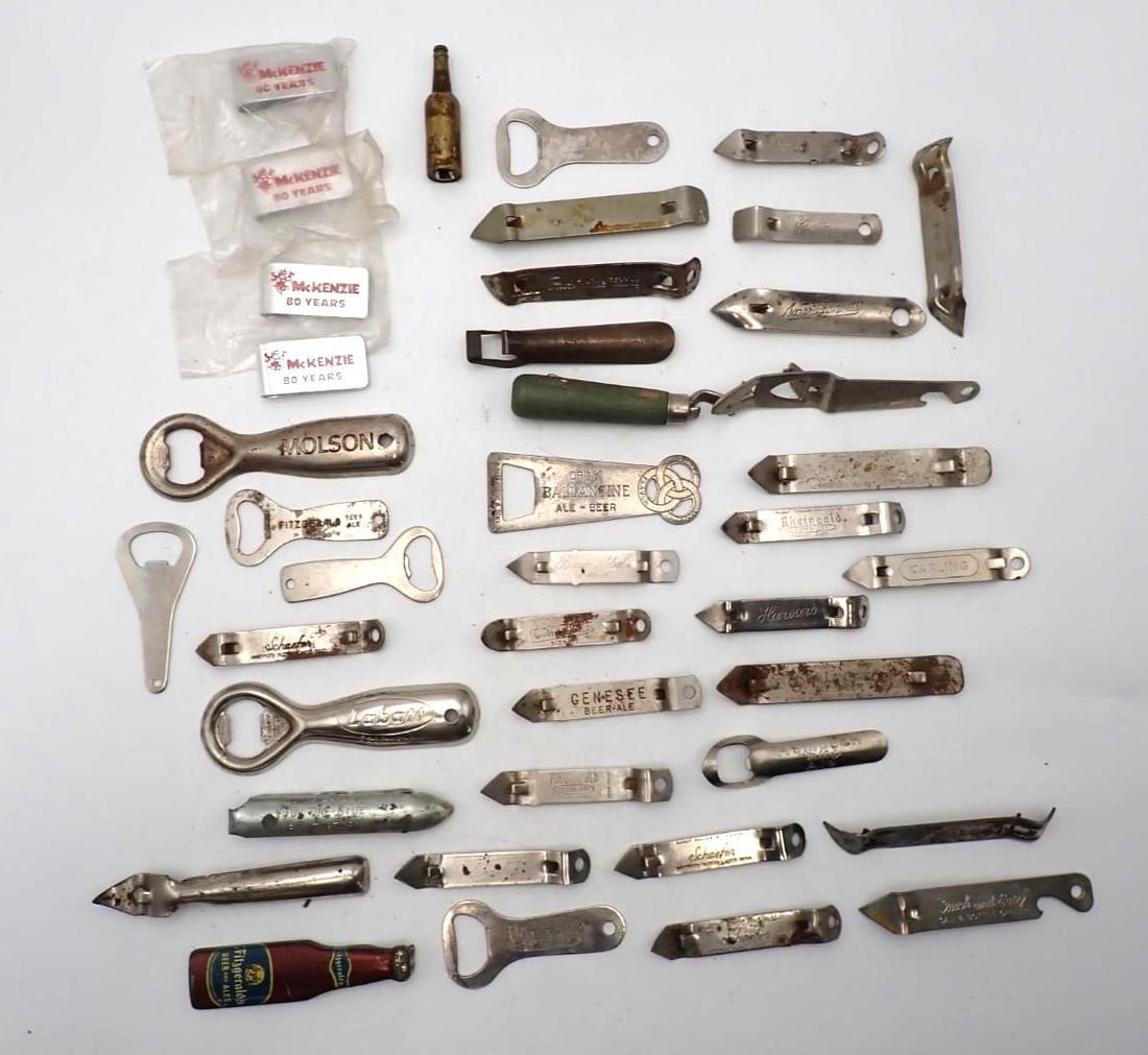(40+) Collectible Advertising Openers & Premiums: (40+) Collectible Advertising Openers & Premiums