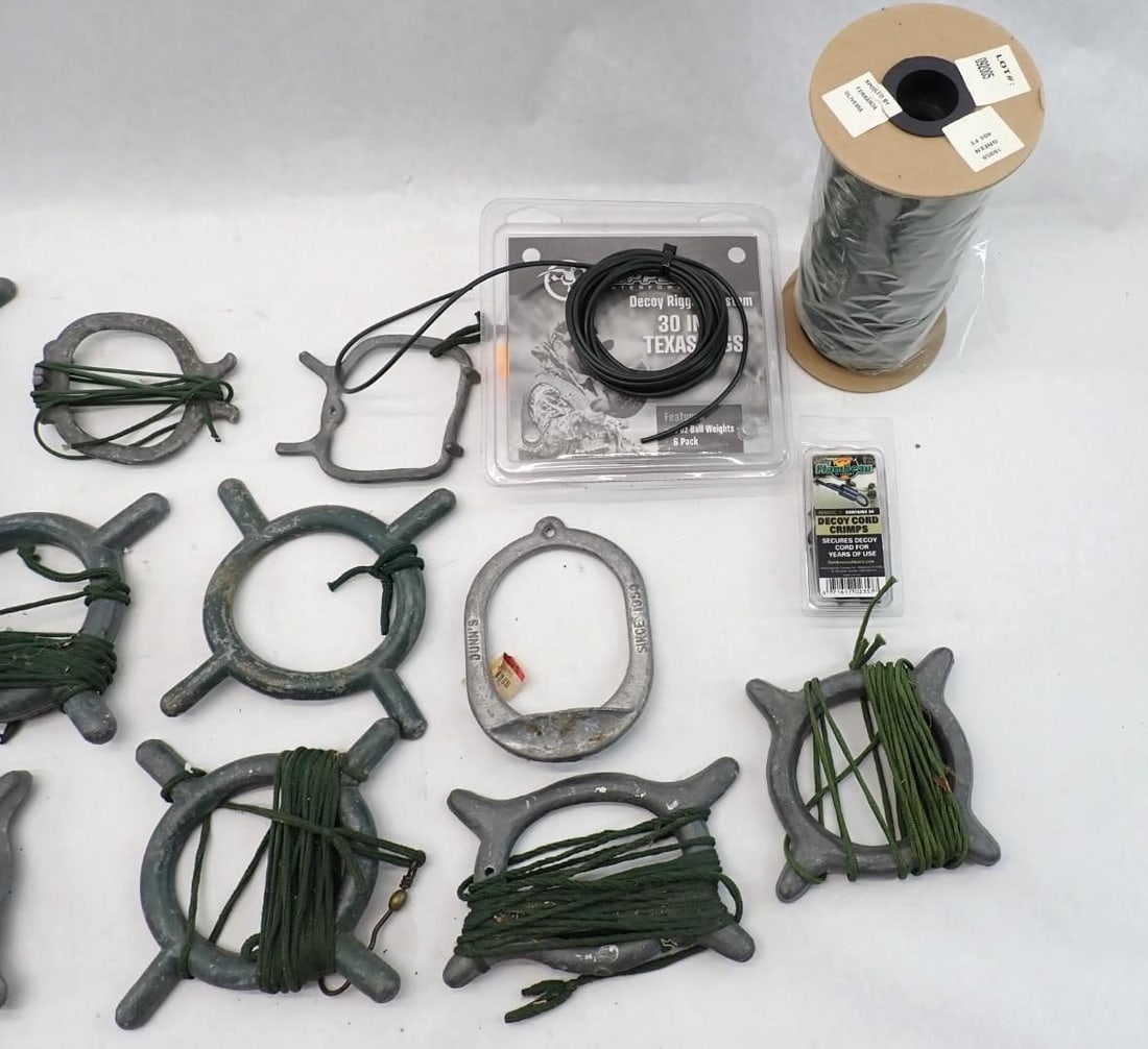 (24) Decoy Anchors & Asst. Rigging - 4