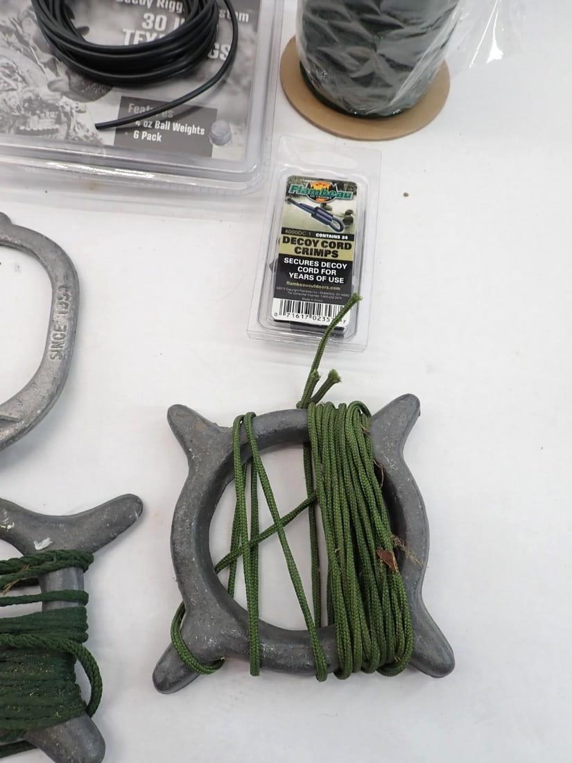 (24) Decoy Anchors & Asst. Rigging - 6