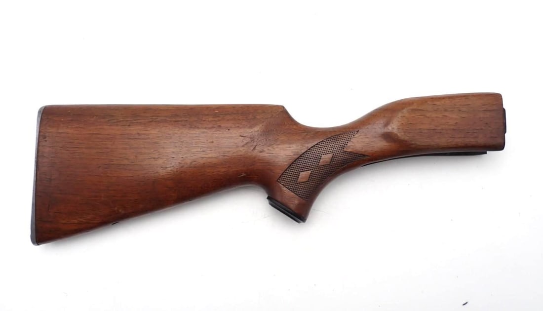 Savage 99 Stock & Asst. Rifle Sights: stock has repairable crack at the tang