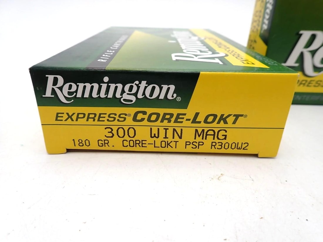 (2) Boxes of Remington .300 Winchester Magnum Cartridges - 2