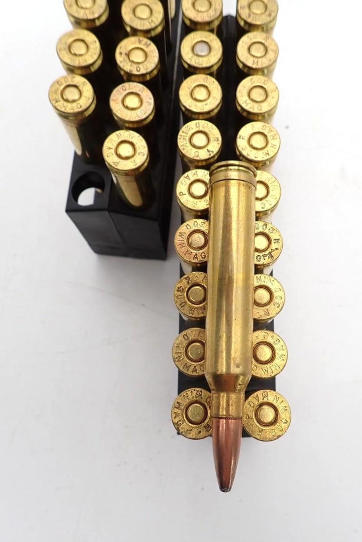(2) Boxes of Remington .300 Winchester Magnum Cartridges - 6
