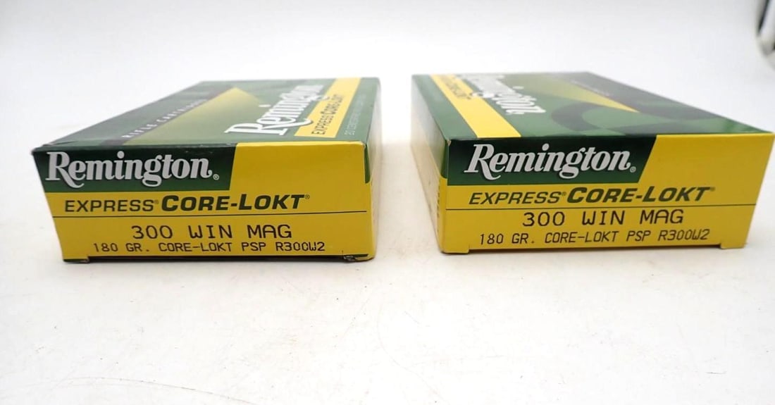 (2) Boxes of Remington .300 Winchester Magnum Cartridges - 2