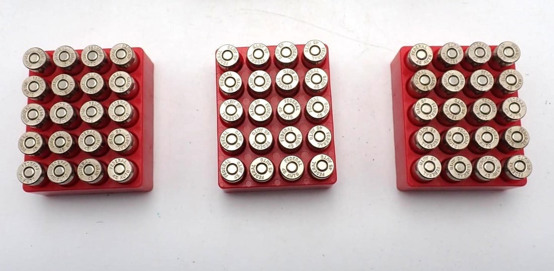 (3) Boxes of Federal Personal Defense .45 ACP Cartridges - 3