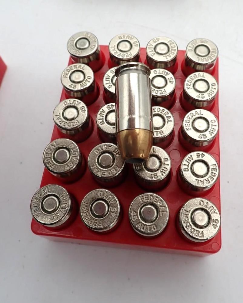 (3) Boxes of Federal Personal Defense .45 ACP Cartridges - 5