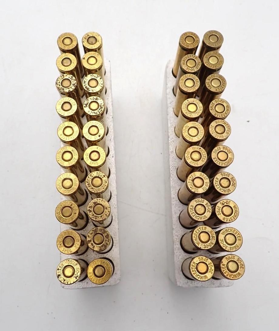 (2) Boxes of Winchester .30-06 Cartridges - 2
