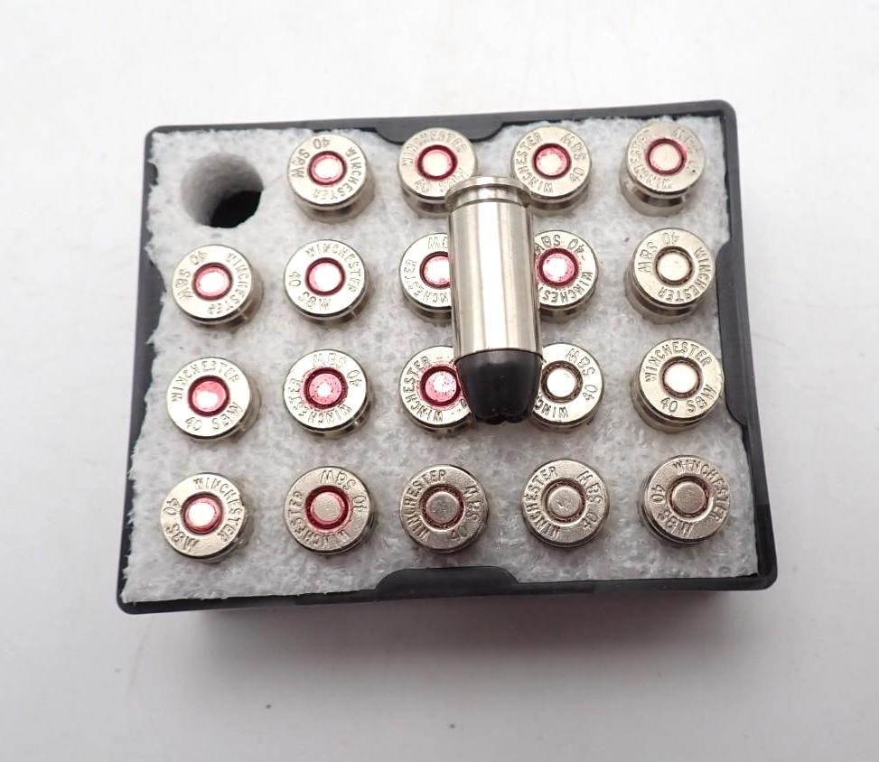 Box of Winchester Black Talon .40 S&W Cartridges - 5