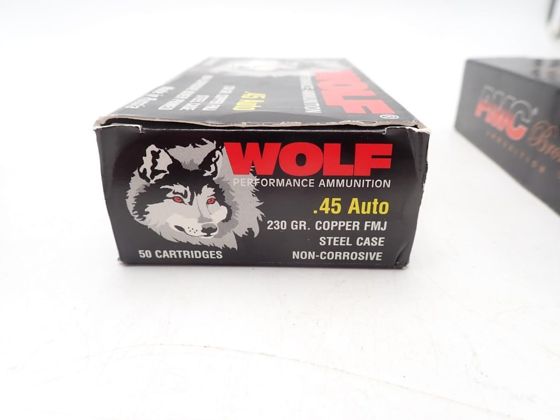 (2) Boxes of .45 ACP Cartridges - 4